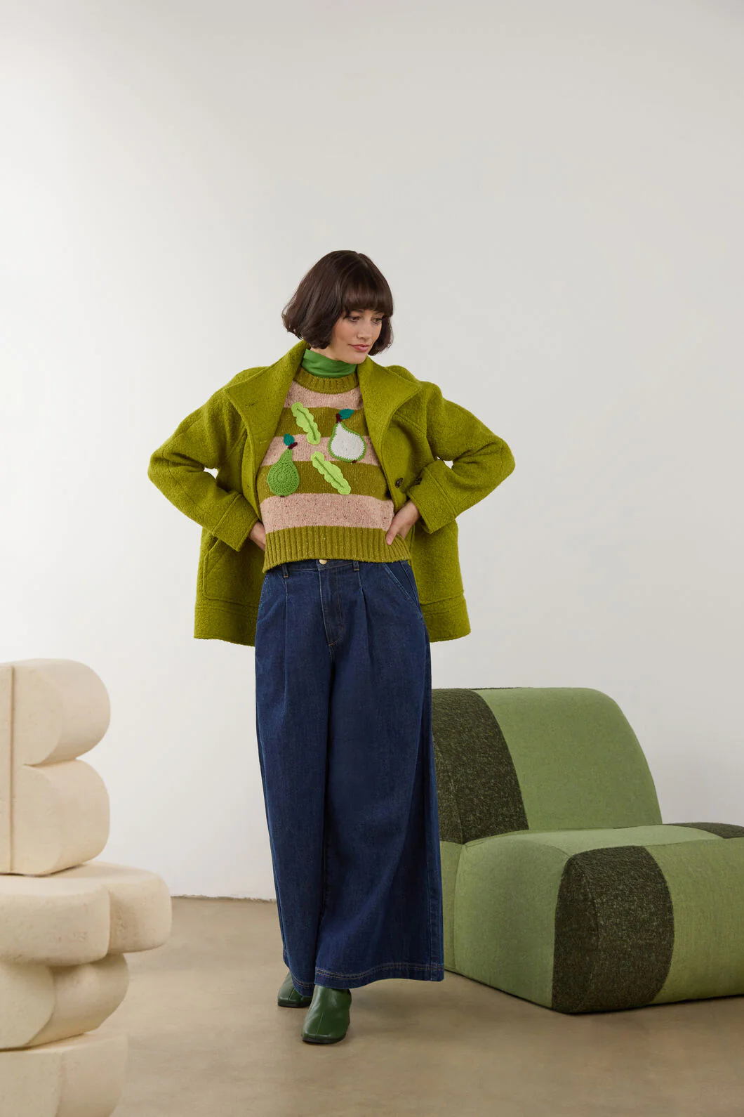 Zoe Wool Coat - Image 3