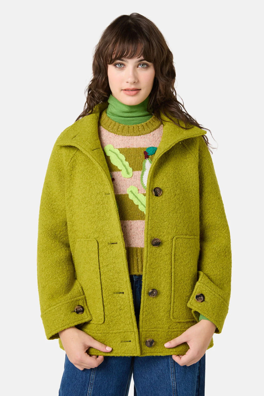 Zoe Wool Coat - Image 4